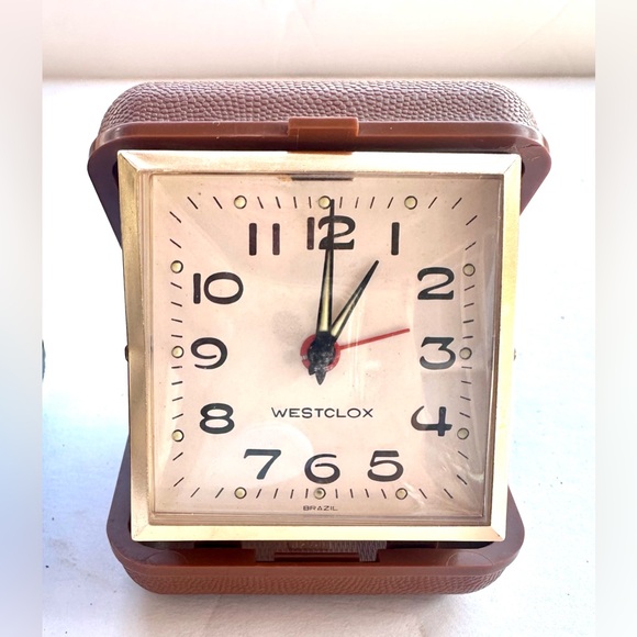 Equity and Westclox Travel Foldable Alarm Clocks - Picture 3 of 10